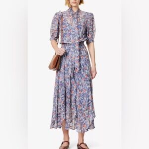 Ralph Lauren-medium, ascot‎ floral print dress